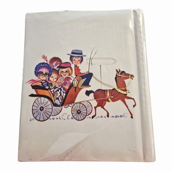 Vintage Magic Magnetic Photo Album 10 Sheets 20 Pages Sealed 11”x 9” Korea - Picture 3 of 4